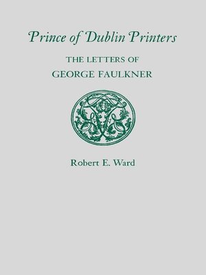 cover image of Prince of Dublin Printers